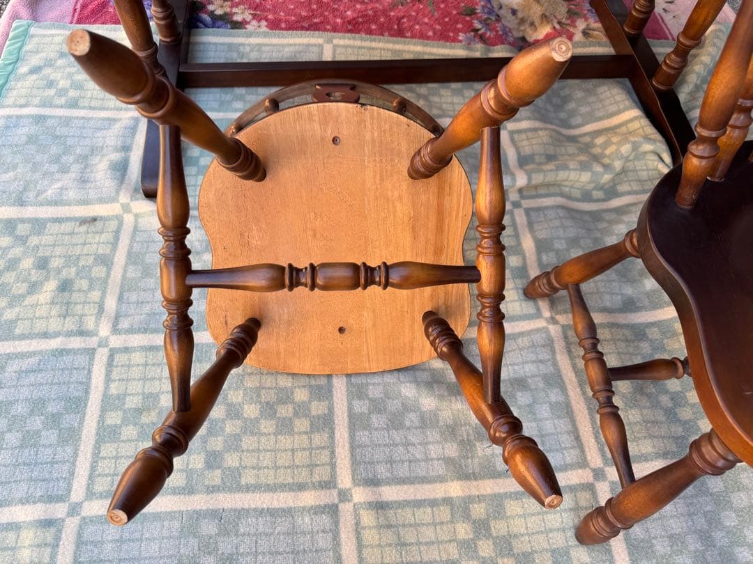 ② 【飛騨産業】キツツキ　ウィンザーチェア　ダイニングチェア　椅子