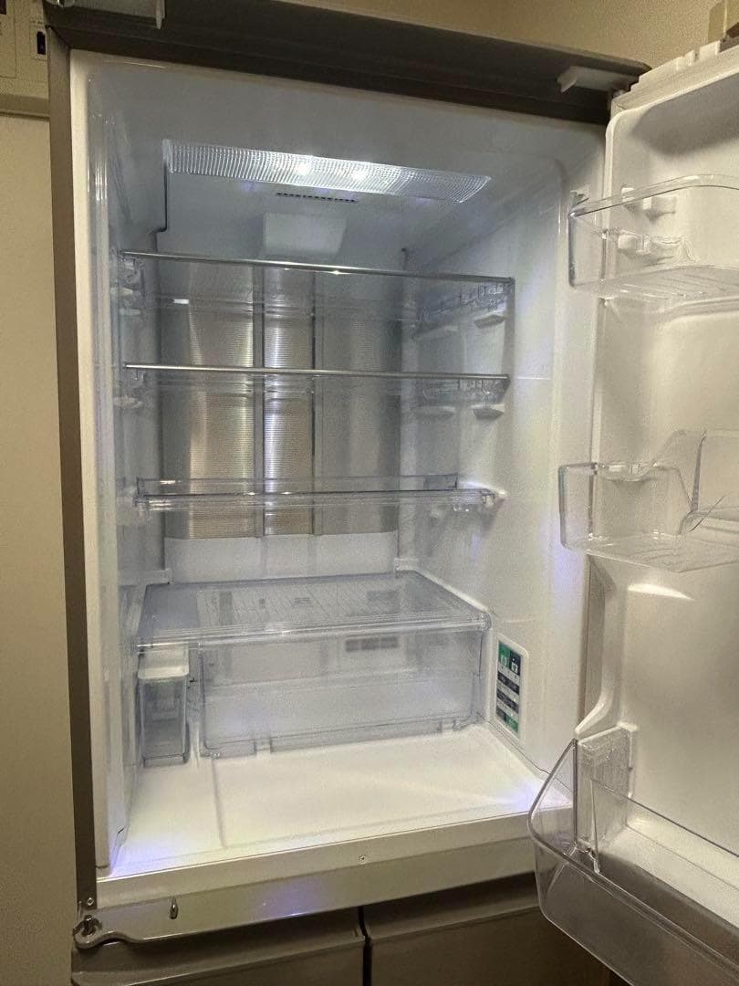 th シャープ 冷蔵庫 SJ-W412D-S 412L 両開き 2018年