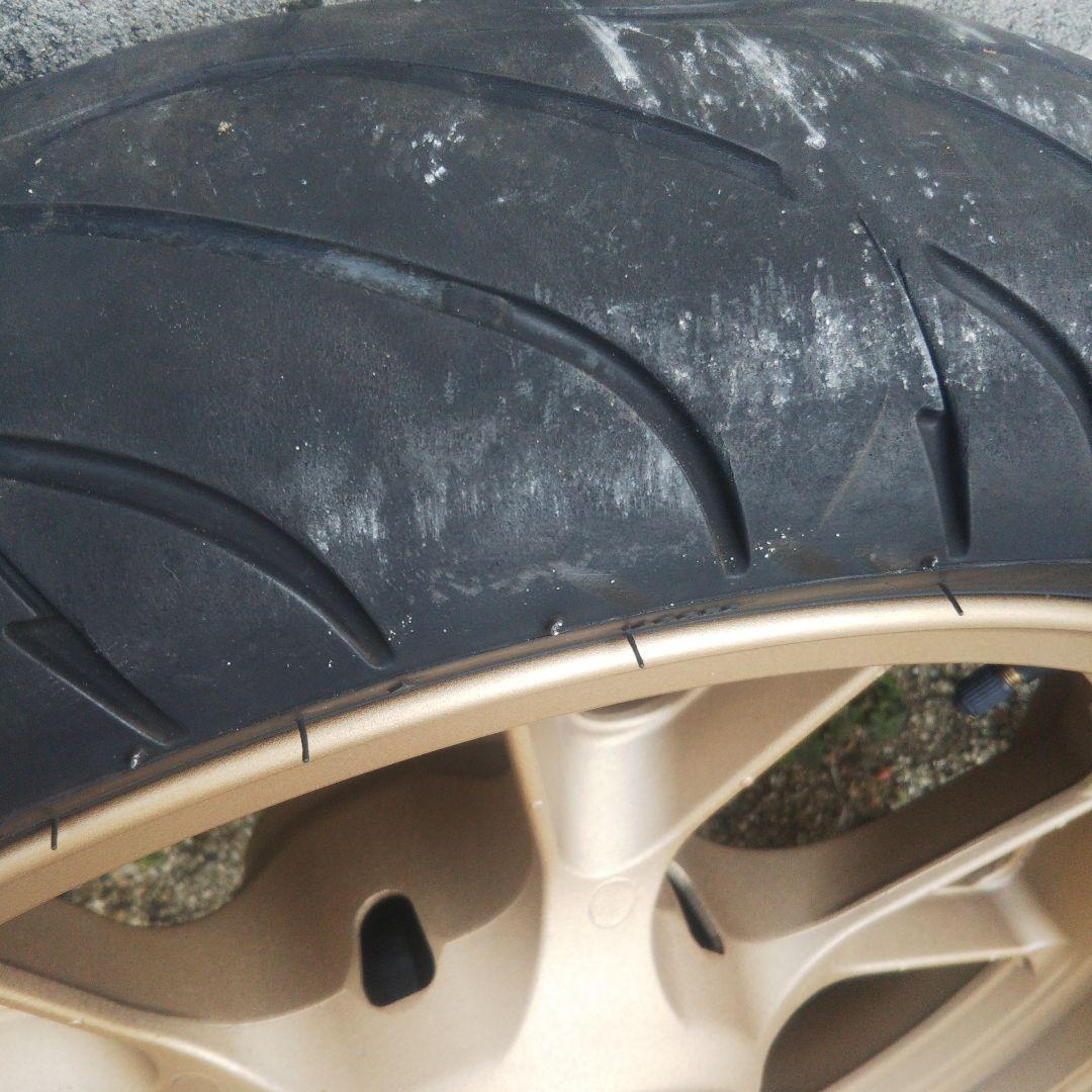 ダエグ ホイール 純正 エンケイ ゴールド 前後 タイヤ付 ダエグホイール