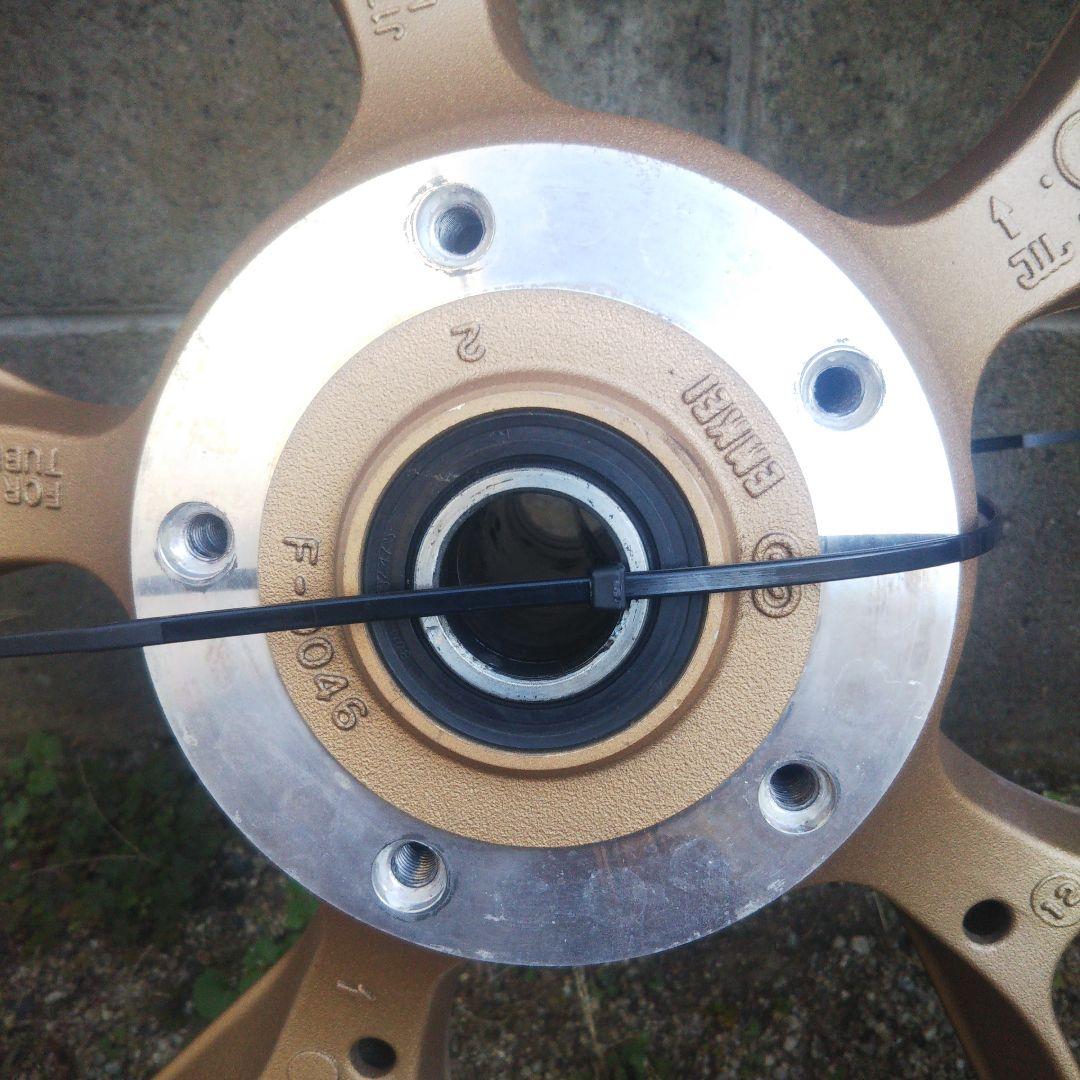 ダエグ ホイール 純正 エンケイ ゴールド 前後 タイヤ付 ダエグホイール