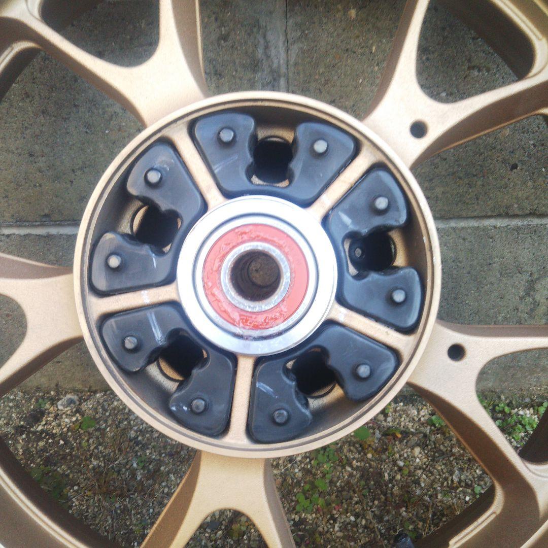 ダエグ ホイール 純正 エンケイ ゴールド 前後 タイヤ付 ダエグホイール