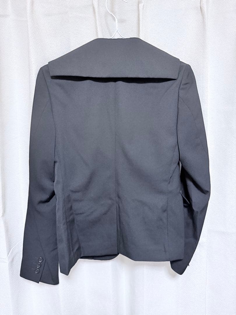 コムコム　セーラー襟　ジャケット　ブラック