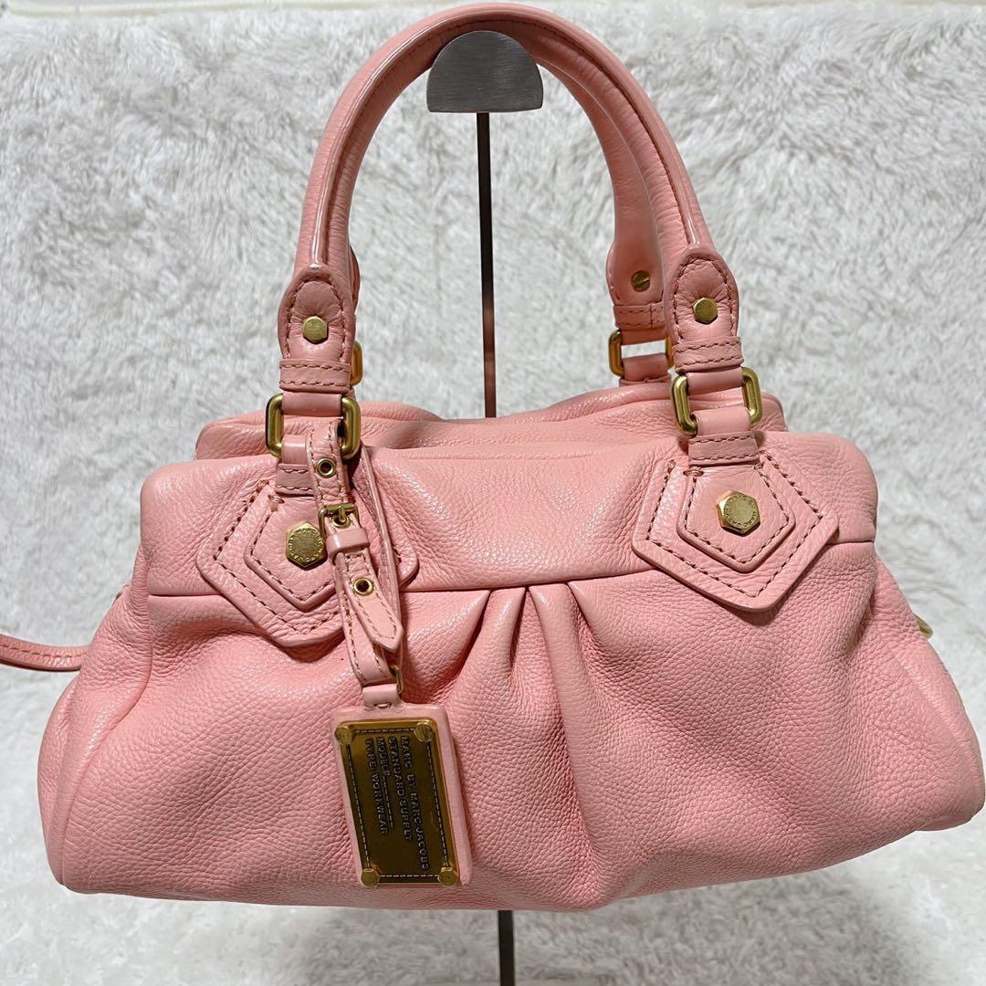 希少Marc by Marc Jacobs Classic Q Bag Pink