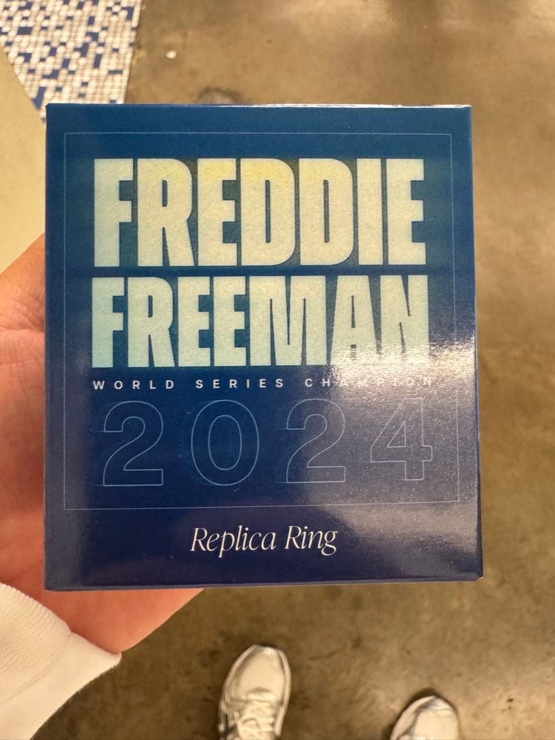 ロサンゼルス・ドジャース 2024年ワールドチャンピオンリング　フリーマン選手