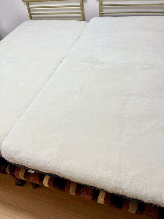プレミアムシープトン　ムートン　西川　羊毛皮　AAA等級　シングル　【値下げ】
