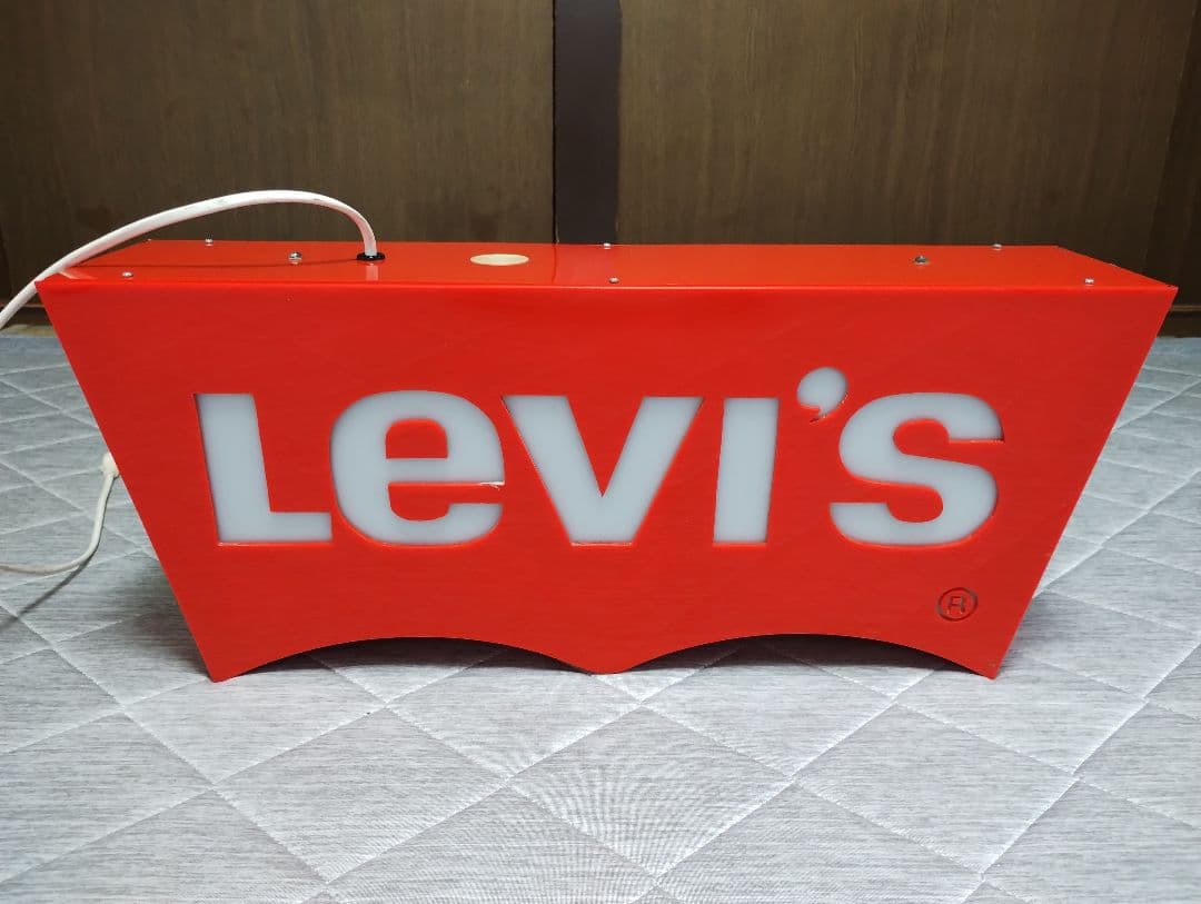 稲*葉様 Levi's 蛍光灯看板 非売品 レア