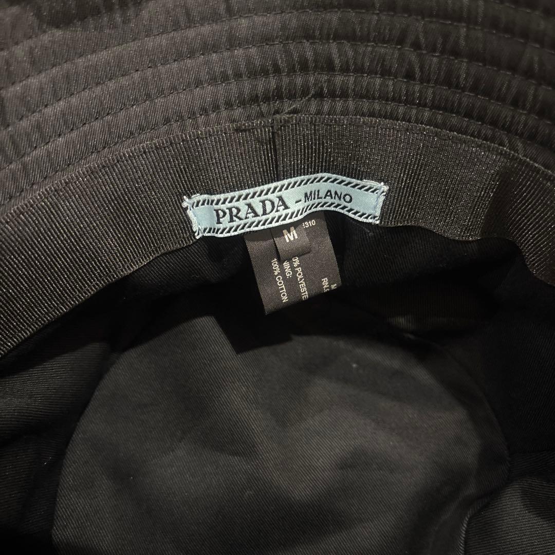 K*t様 PRADA ブラック バケットハット M