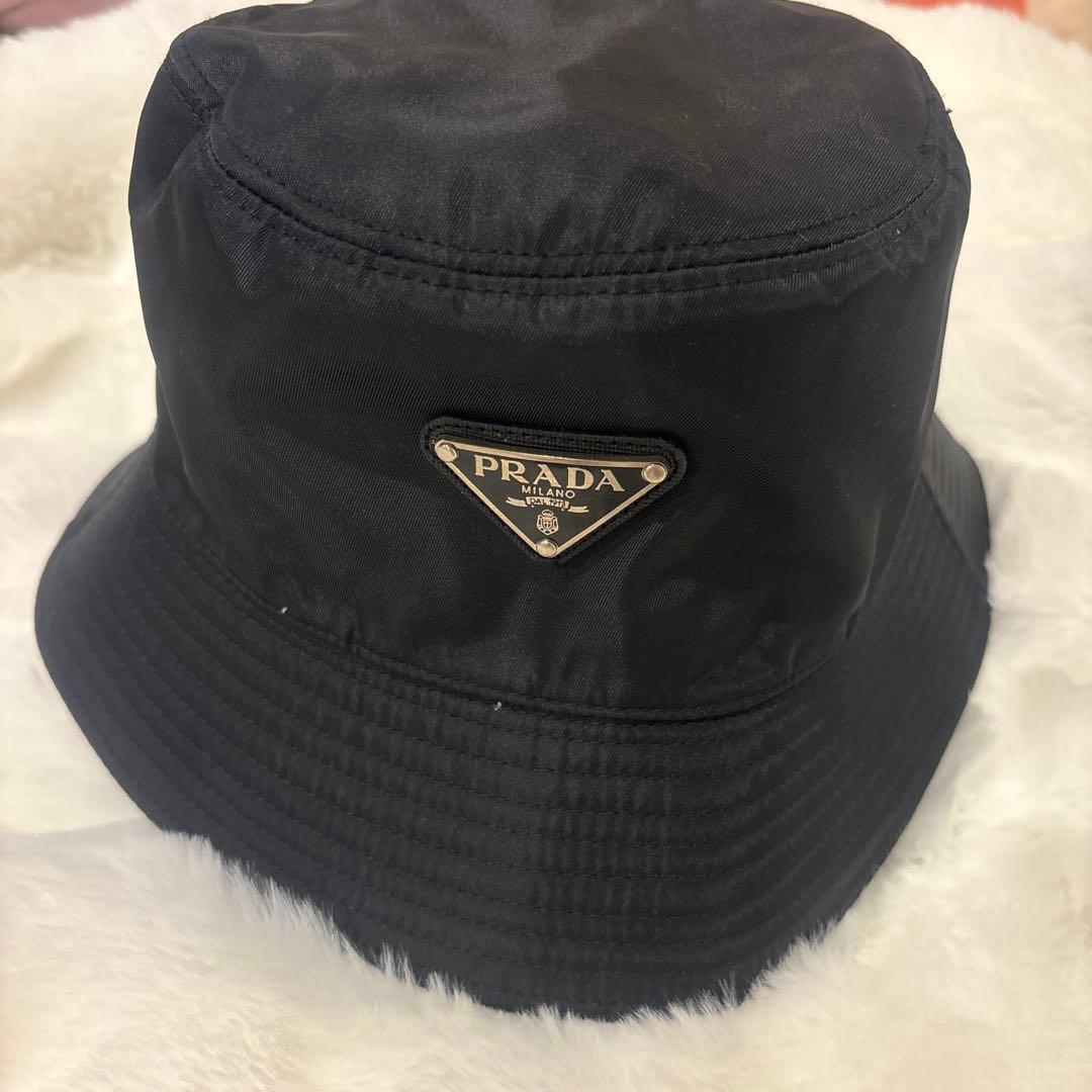 K*t様 PRADA ブラック バケットハット M