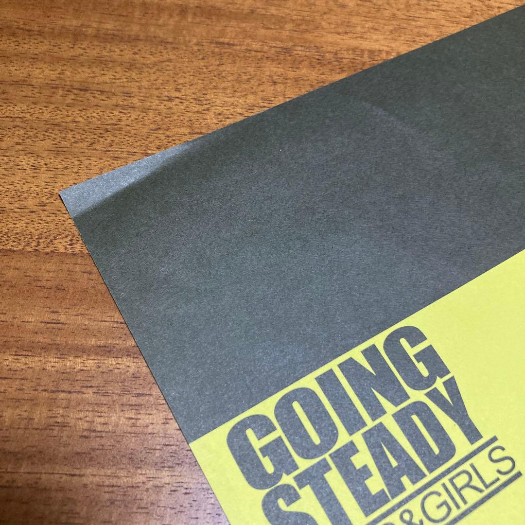 【未使用】GOING STEADY☆レコード☆ボーイズアンドガールズ