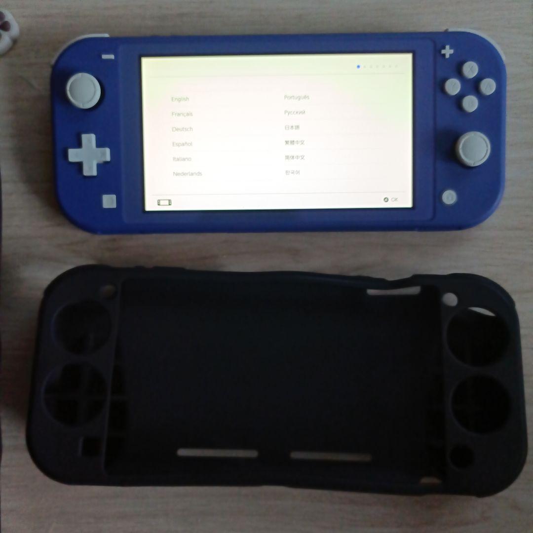 たけ Nintendo Switch Lite ブルー