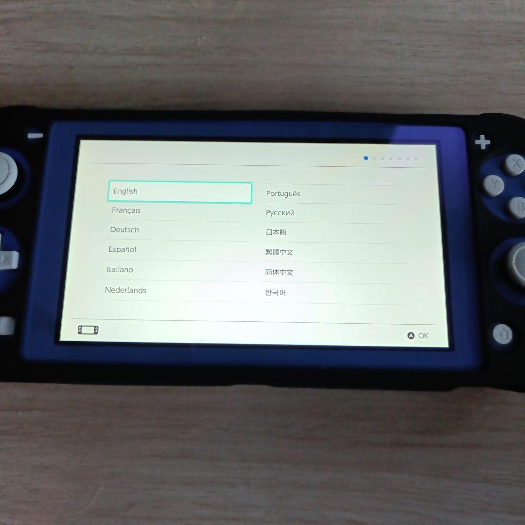 たけ Nintendo Switch Lite ブルー