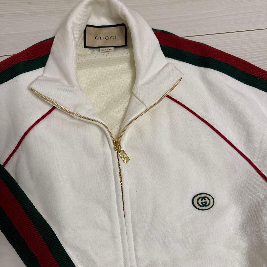 破格！！GUCCIグッチジップアップ　ジャージ