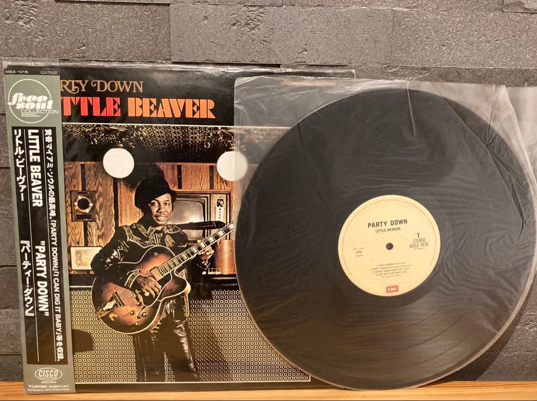 激レア!「LITTLE BEAVER/PARTY DOWN」 フリーソウル再発盤