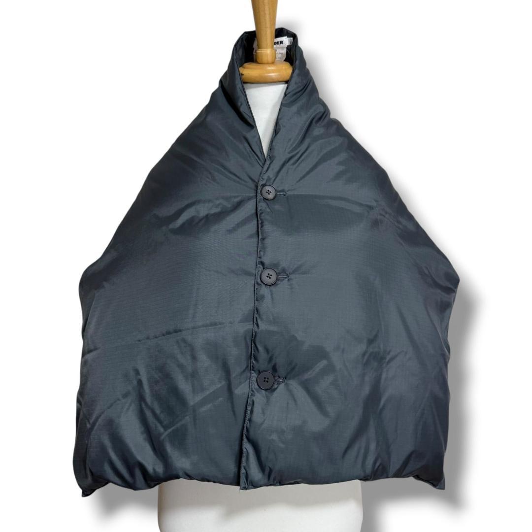 美品 JIL SANDER ダウンケープ ミラノコレクション品 マフラー