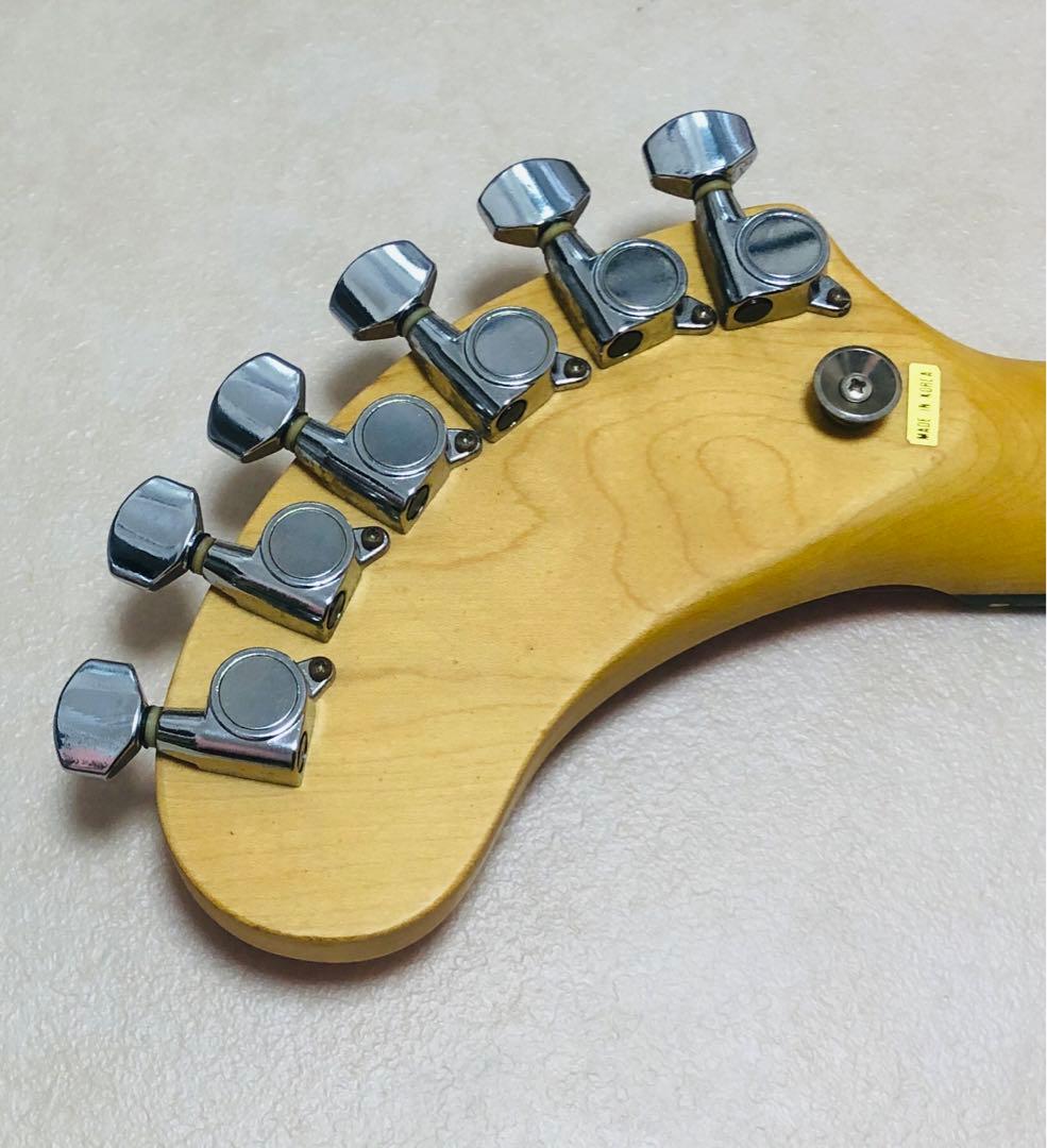 【美品】ZO-3 ピンク アンプ内蔵ミニギター ヘッドフォン端子付