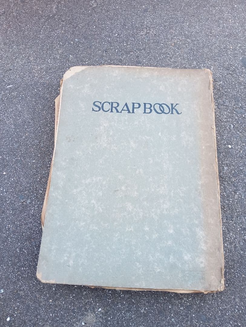 満州の古い絵葉書、１６６枚、スクラップに貼り付け、戦前、軍人、戦争