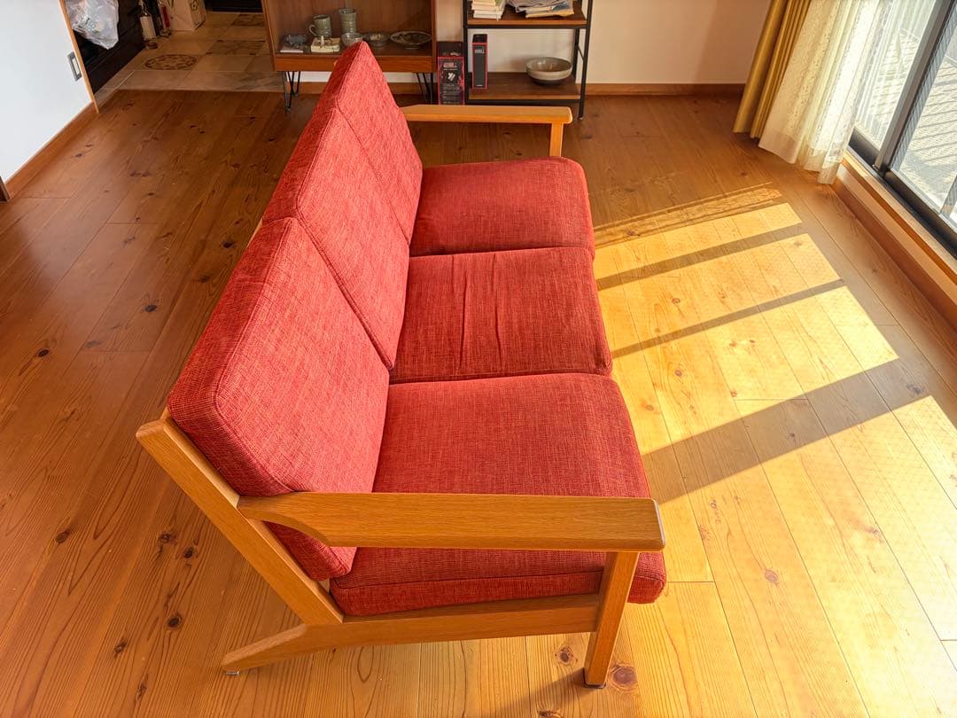 【2月3月発送】unico ウニコVISKA ソファ3シーター