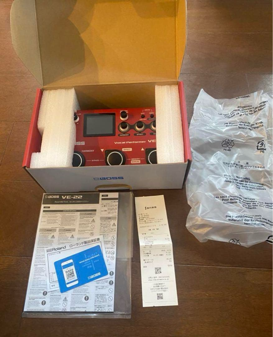 BOSS VE-22 ボーカルエフェクター ほぼ新品