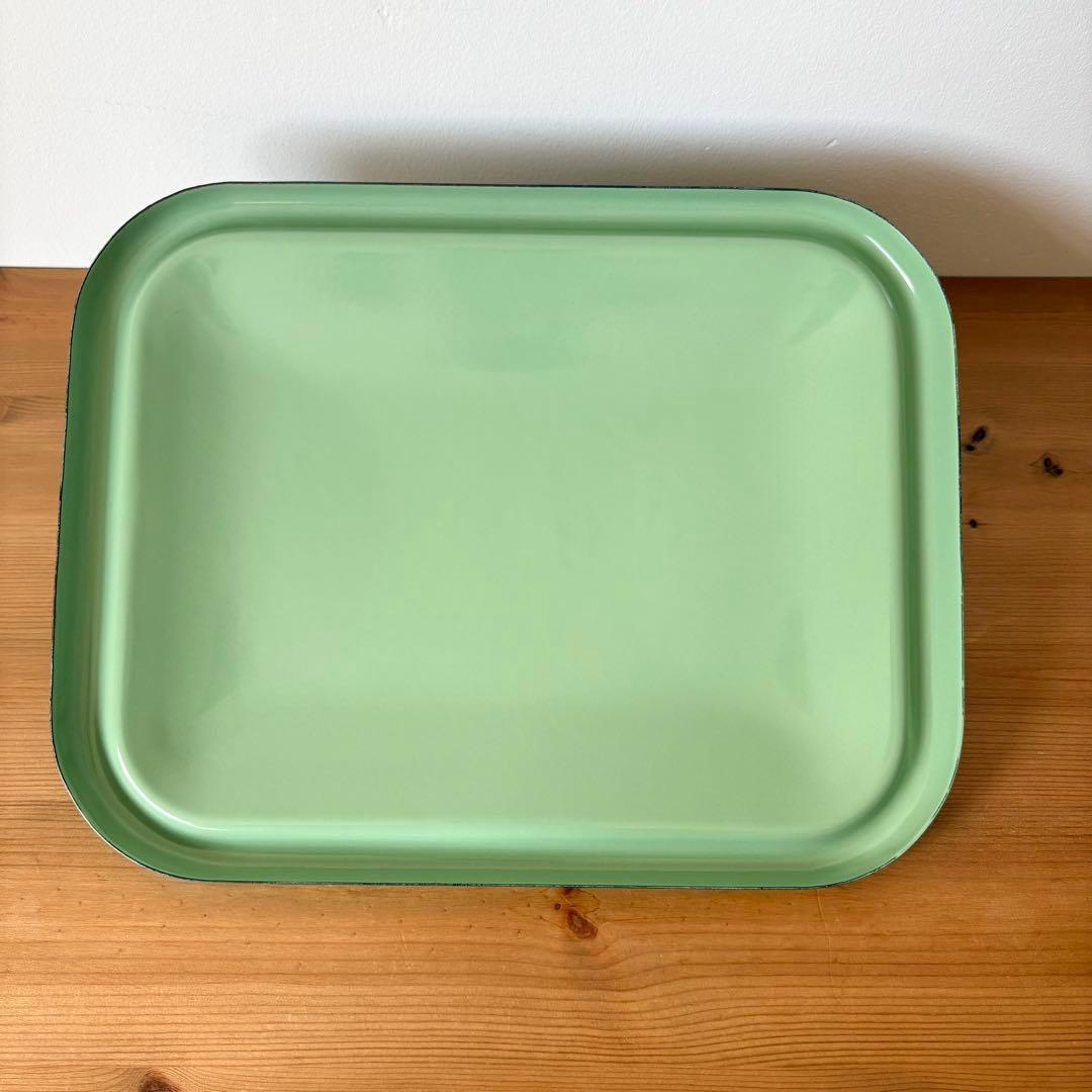 ブレッド缶 ホーロー レトロ アメリカンカントリー キッチン 収納 グリーン