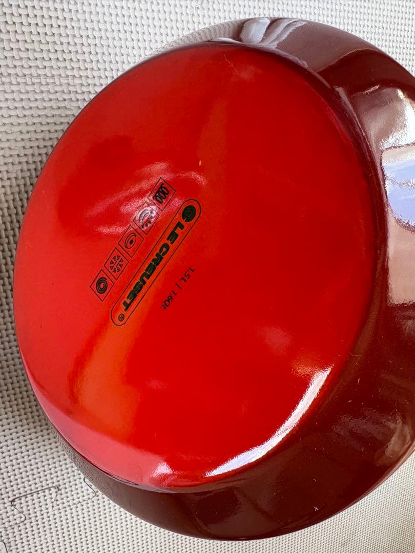 やかん　【ほぼ新品】LE CREUSET ケトル【禅】赤　1.5L