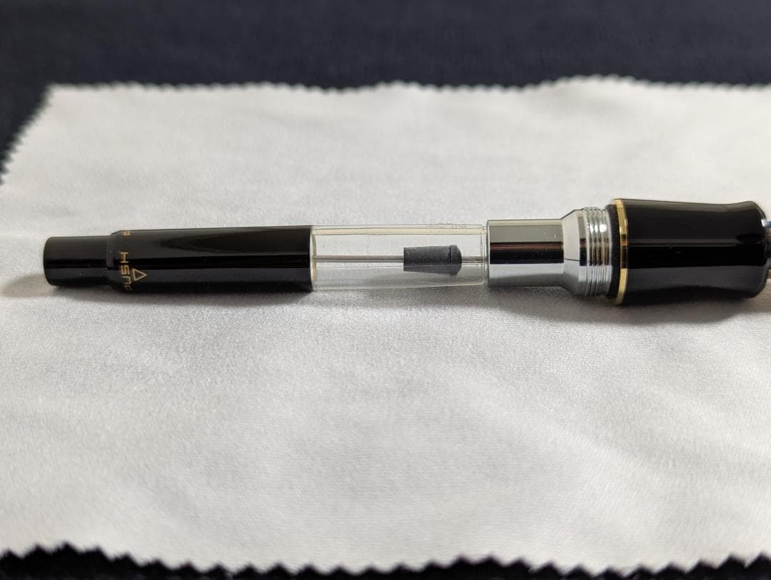 【美品】試し書きのみ カスタムURUSHI FM パイロットPILOT 朱漆