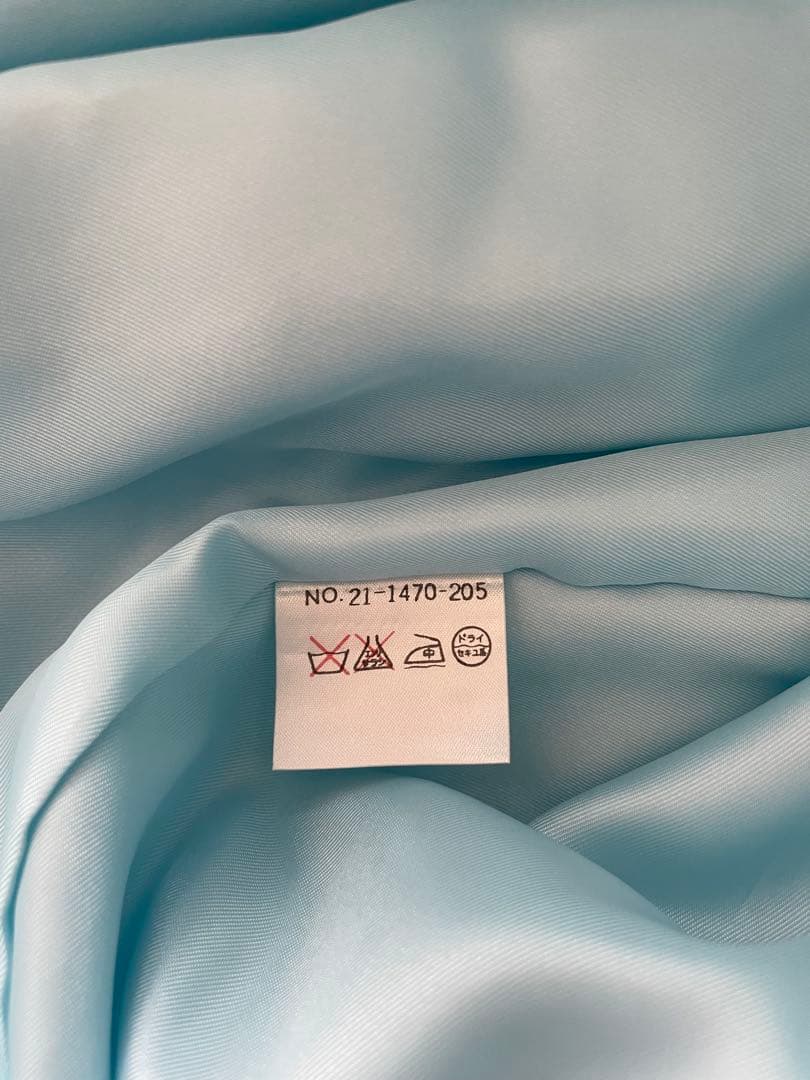 水色 ロングドレス　演奏会