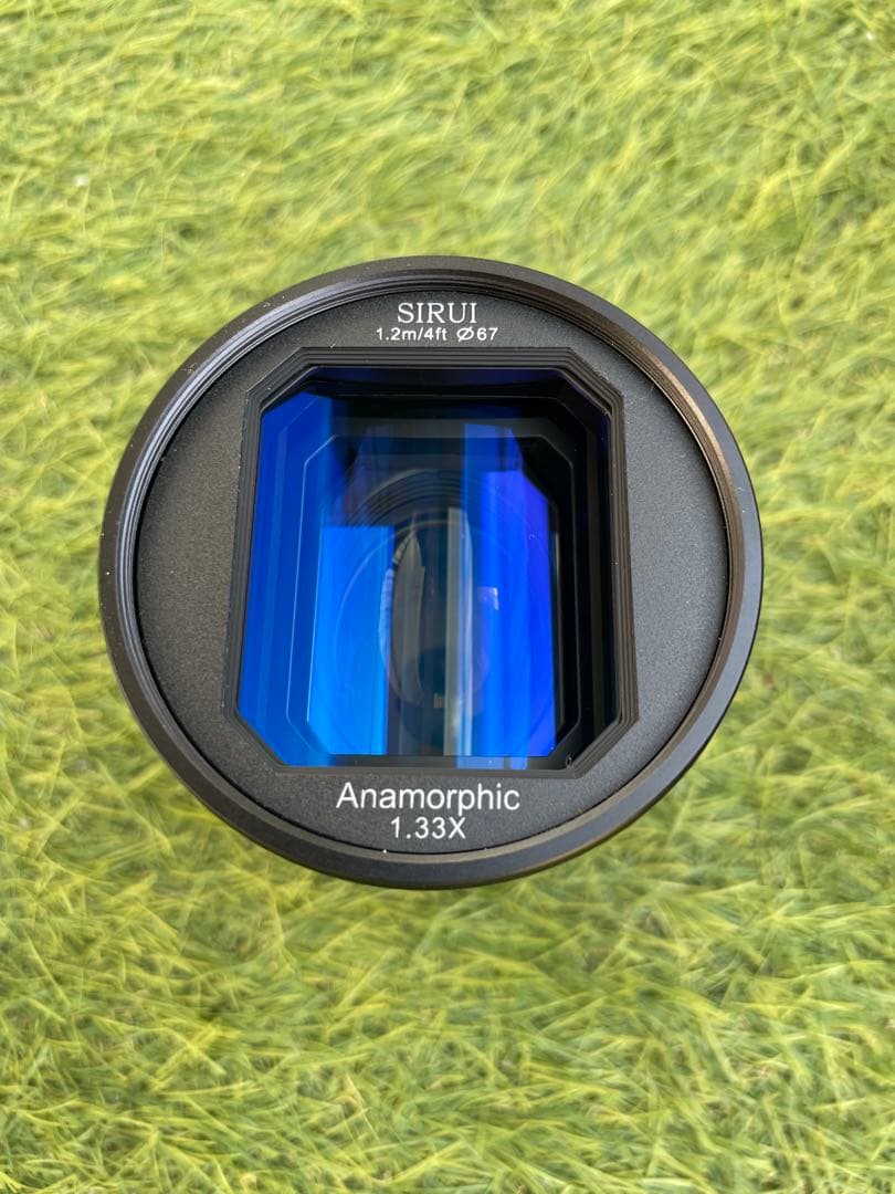 アナモルフィックレンズ 1.33x m43 とSonyアダプタとフィルターと鞄