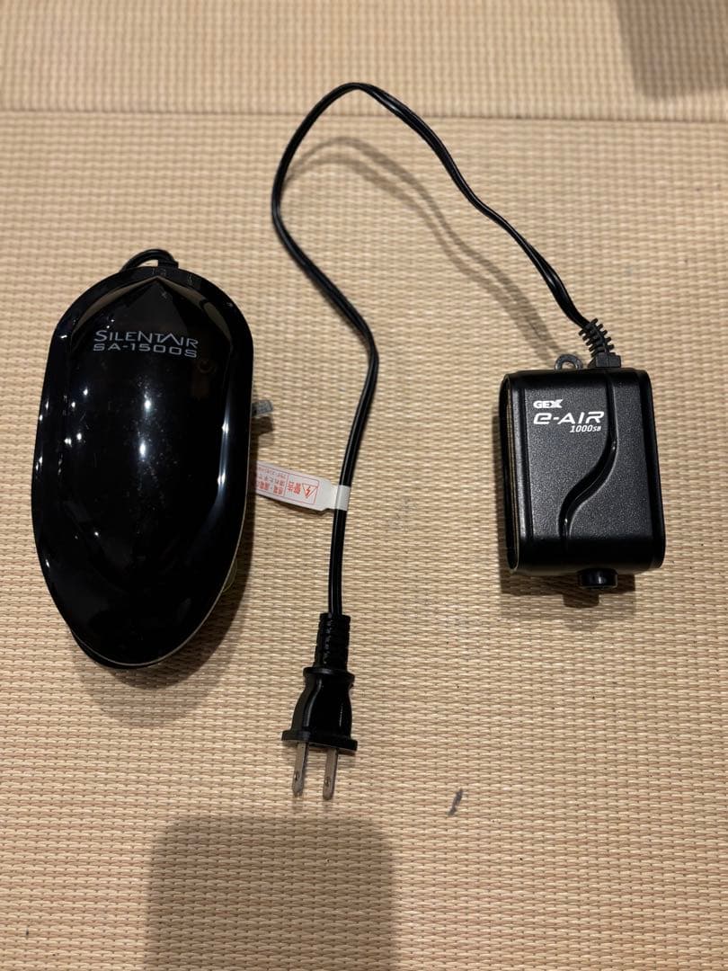 ガラス水槽とMEGA POWERフィルターセット