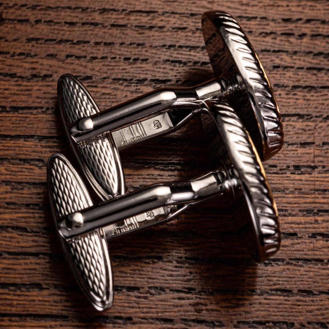 【英国王室御用達】Dunhill モートリティーズ カフス ネクタイピンセット