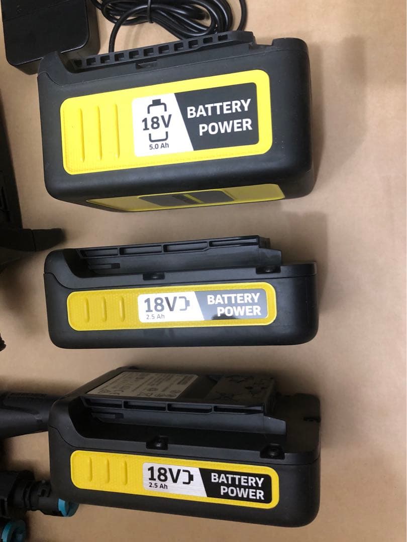 ケルヒャー　バッテリー型洗浄機　KHB5 バッテリーセット オプション付き