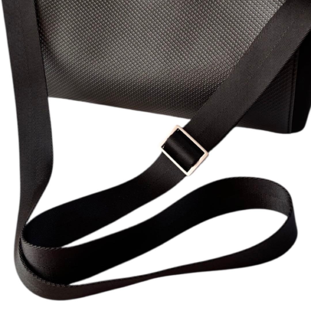 新品✨ラコステ CHANTACO ボストンショルダー 黒収納◎メンズ収納抜群