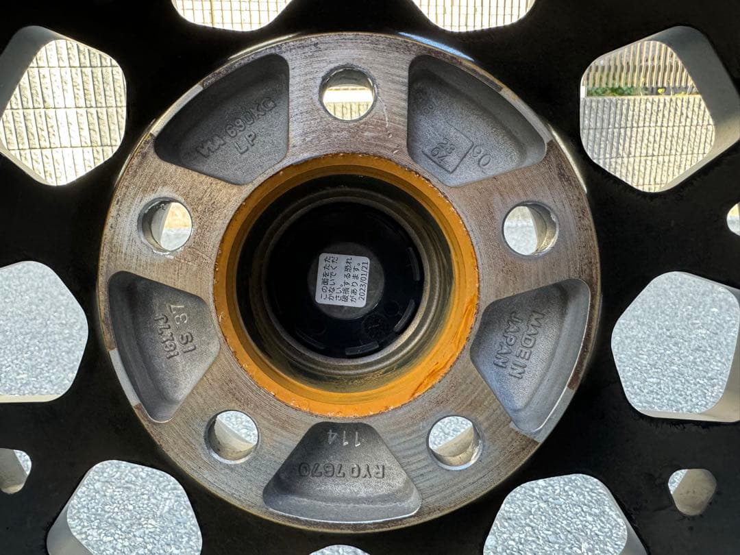 デリカ D5 RAYS M9 OPEN COUNTRY R/T タイヤホイール①