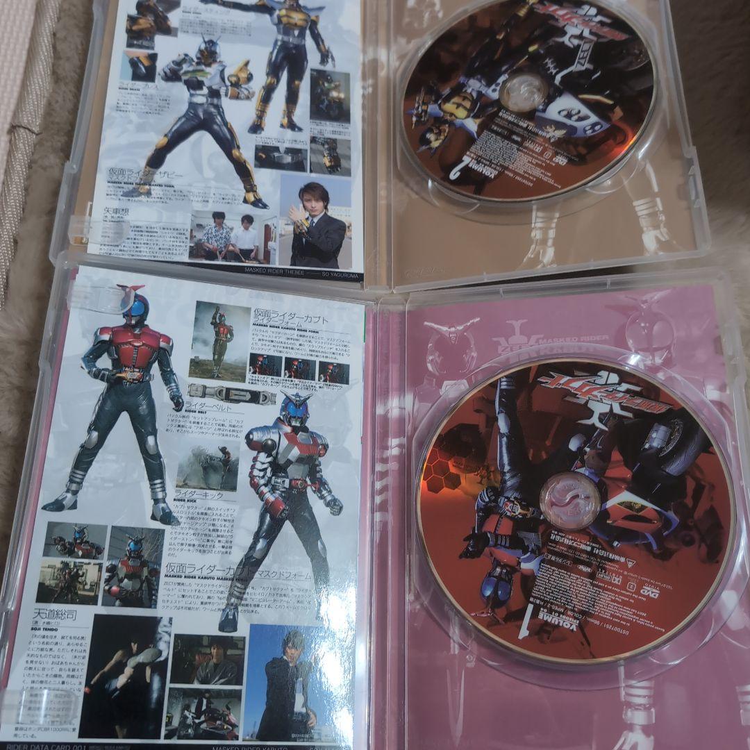 [最終]特撮DVD　仮面ライダーカブト 初回版全12巻セット
