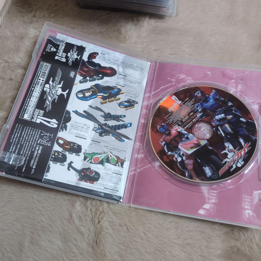 [最終]特撮DVD　仮面ライダーカブト 初回版全12巻セット