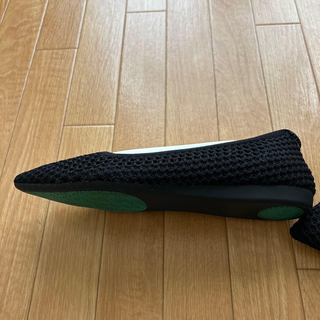 Öffen ブラック フラットシューズ 39