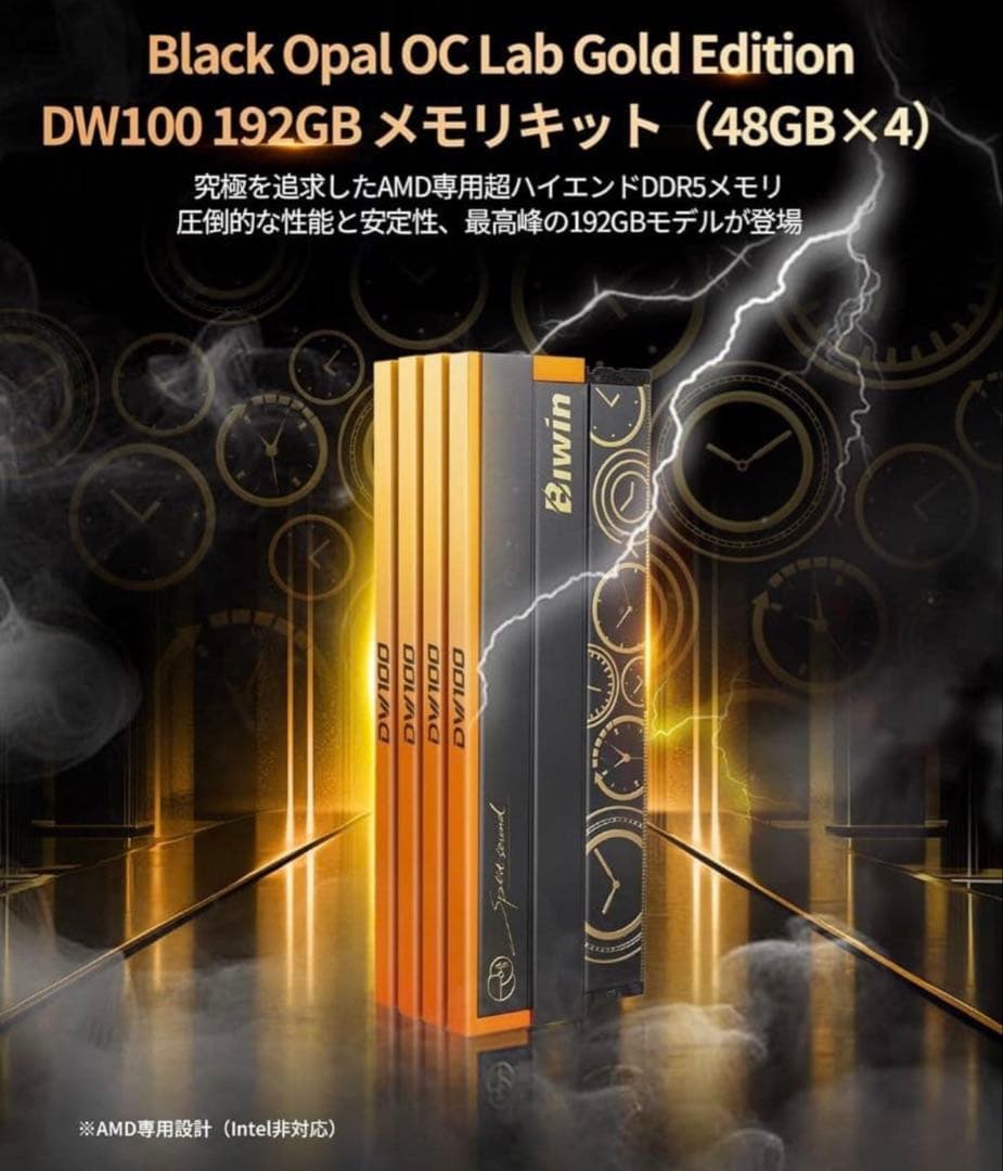 【48GB×4】192GBBiwin DW100 DDR5 管理番号4