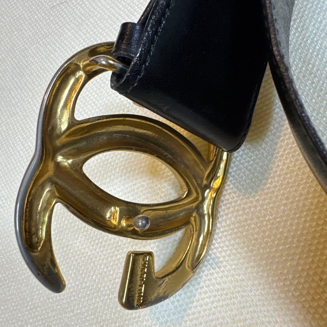 【中古品】GUCCI グッチ GG インターロッキングG ゴールドバックル