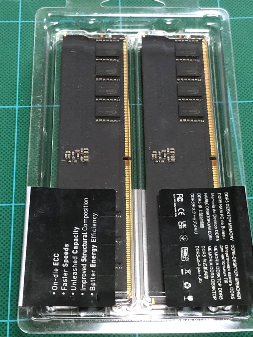 【新品未開封】TEAMGROUP DDR5 64GB (32GBx2)
