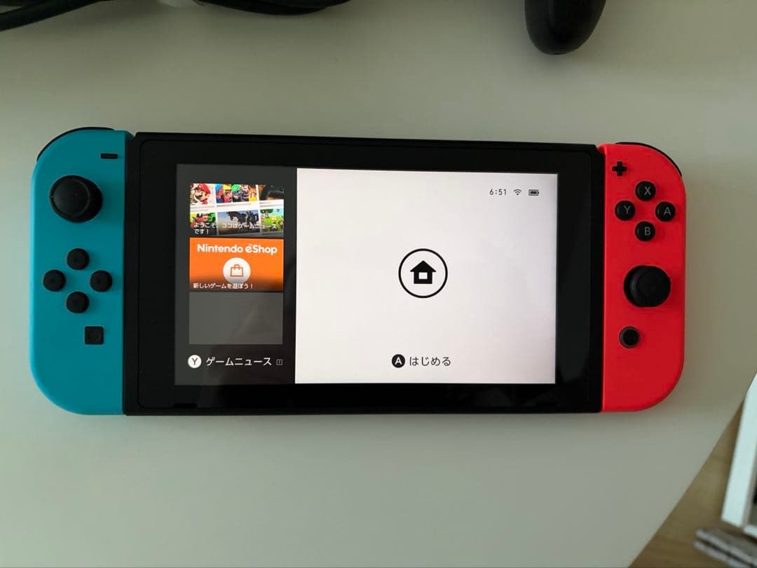 Nintendo Switch 本体 青/赤 付属品完備