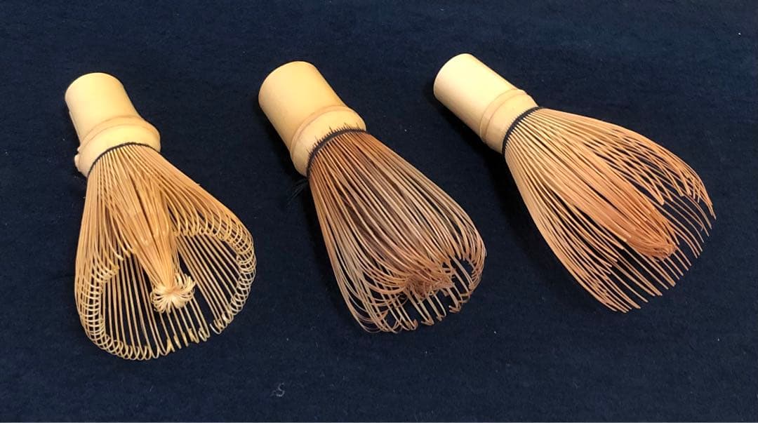 《R》茶道具 茶筅6点セット 数穂 八十本立 常穂　1f