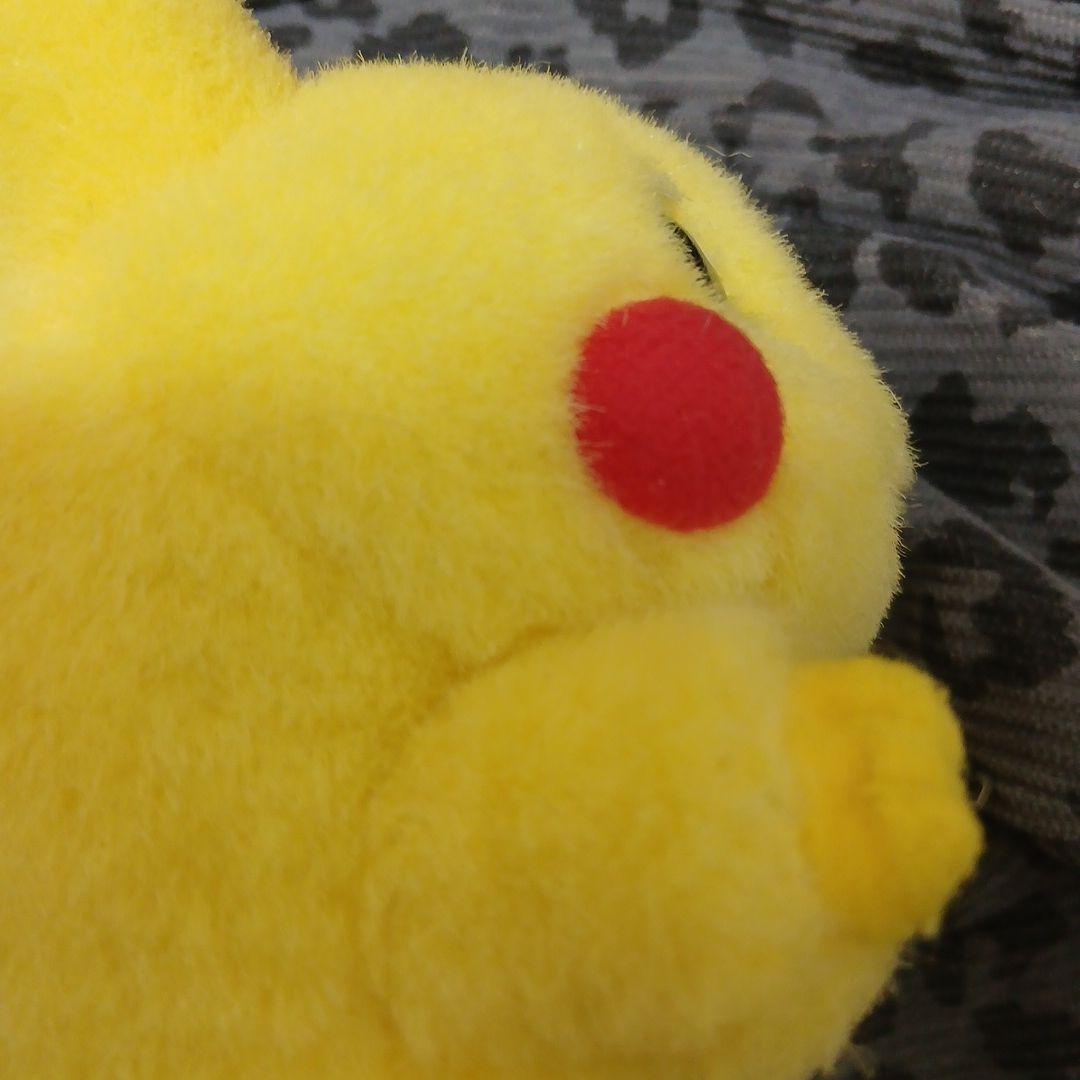 TOMY ピカチュウ ぬいぐるみ　初期　美品　レトロ　当時物　初代　ポケモン