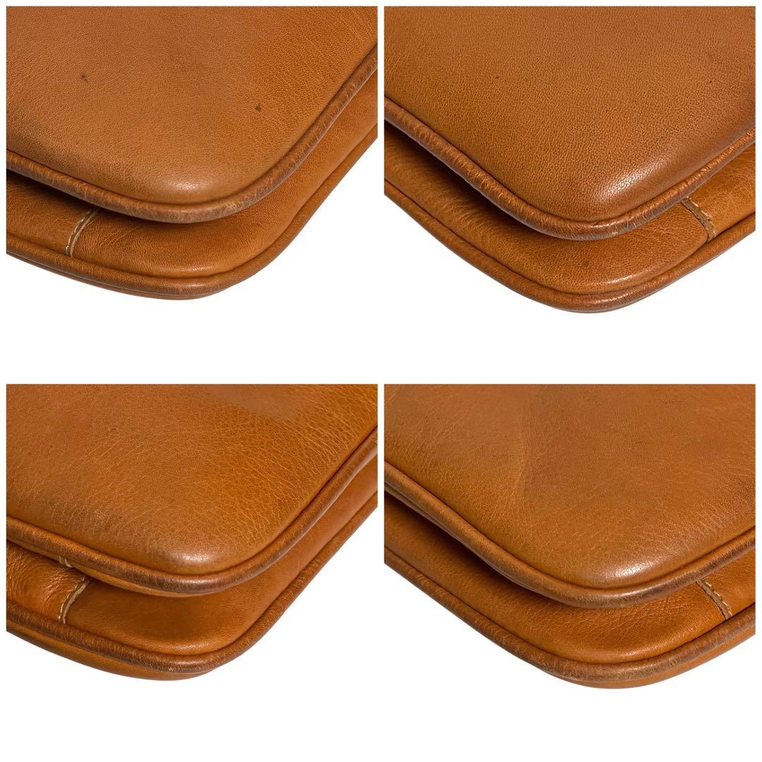 バッグ CELINE Vintage Chain Shoulder Bag Brown