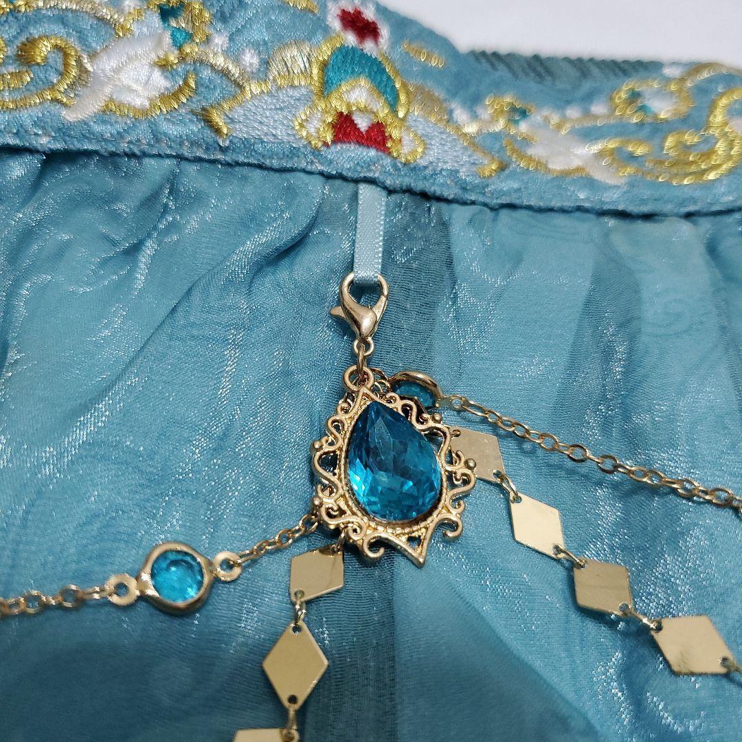 110サイズ♡レア♡上質♡本格的！ジャスミン コスチューム ドレス セットアップ