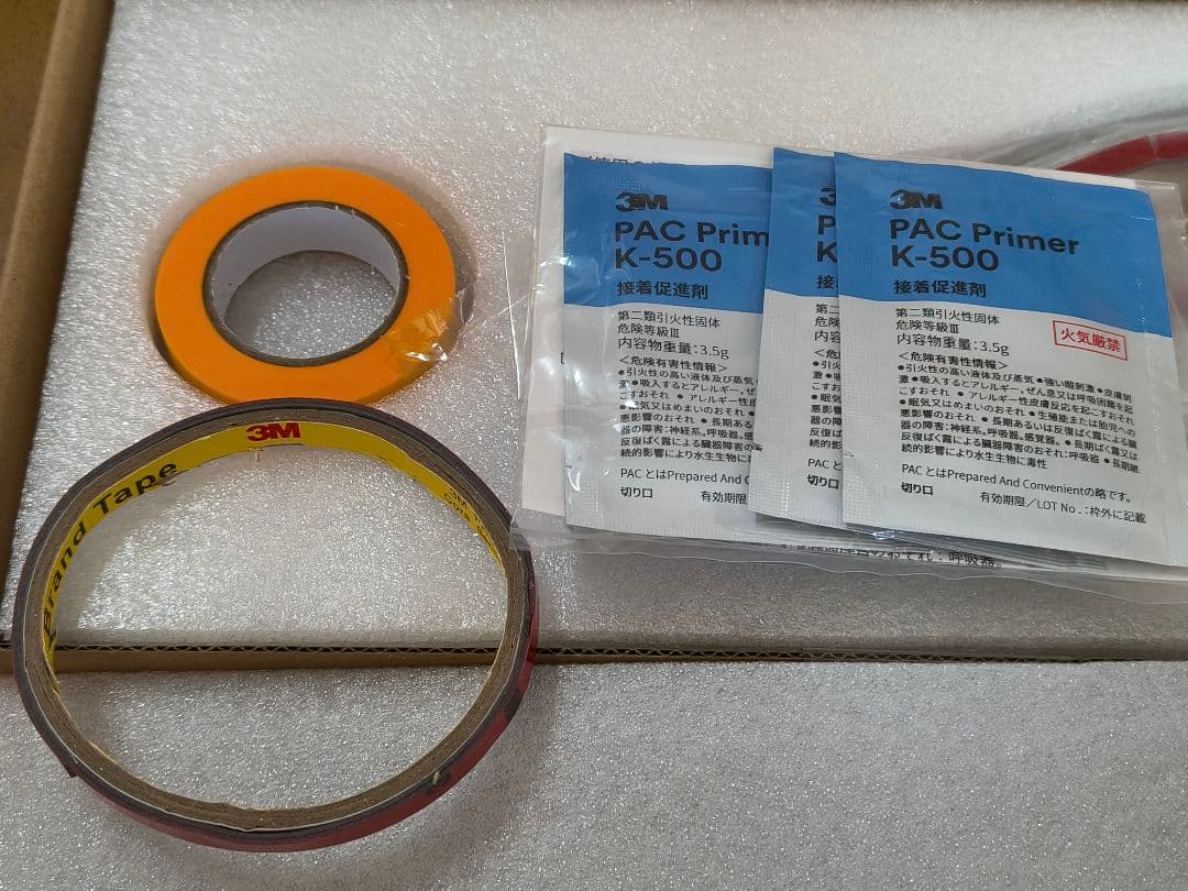 未使用 40 アルファード ガーニッシュ 3点セット フォグランプ ドア リア