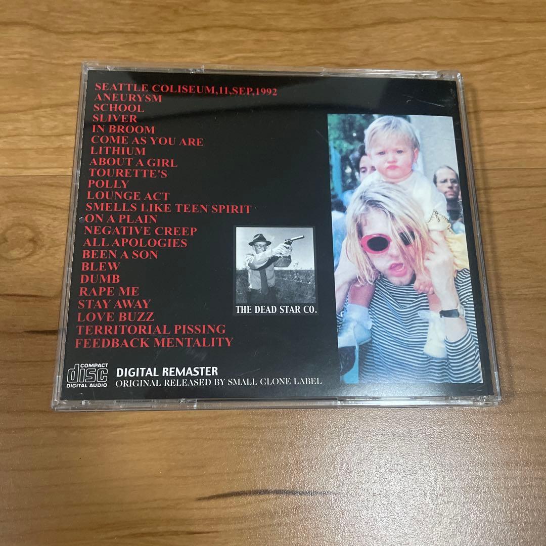 ニルヴァーナnirvana1992feedback mentality 貴重CD