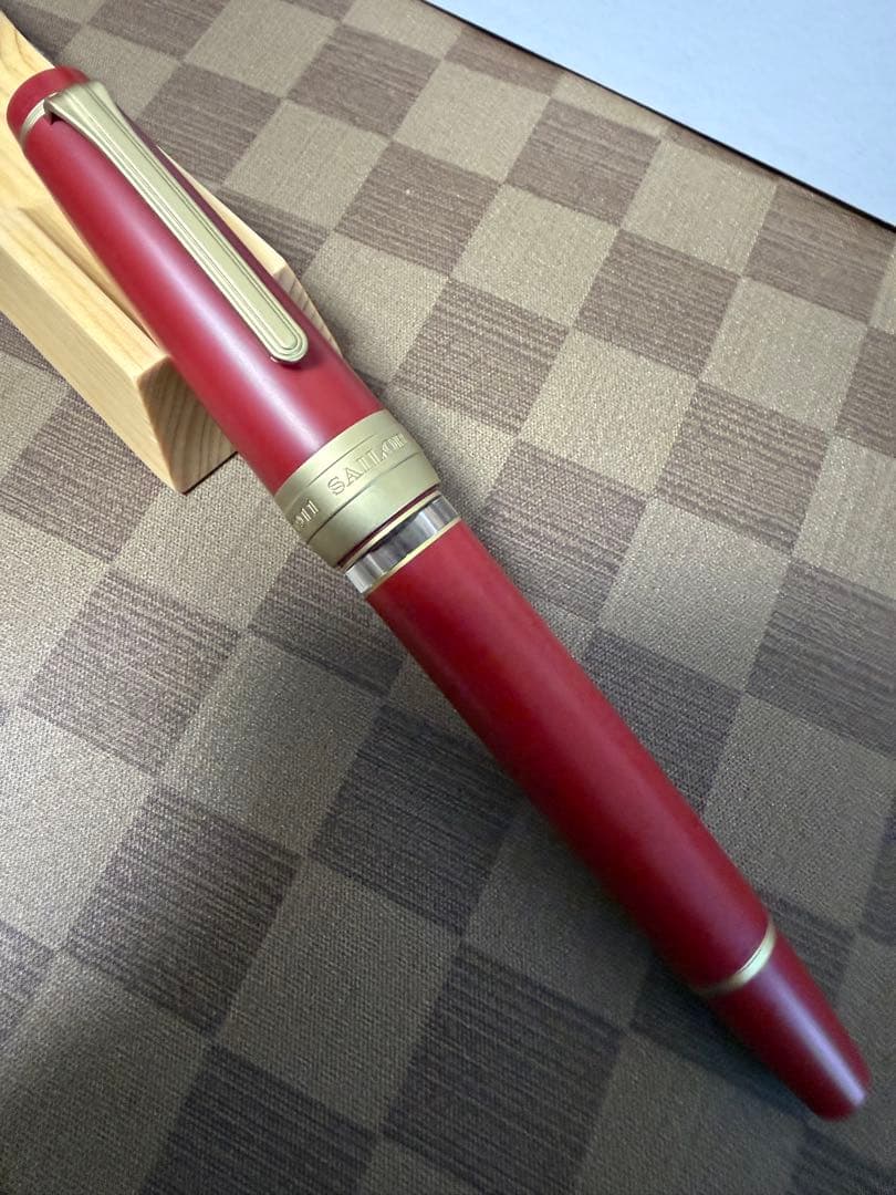 WAGNER限定品、セーラー万年筆、レッド