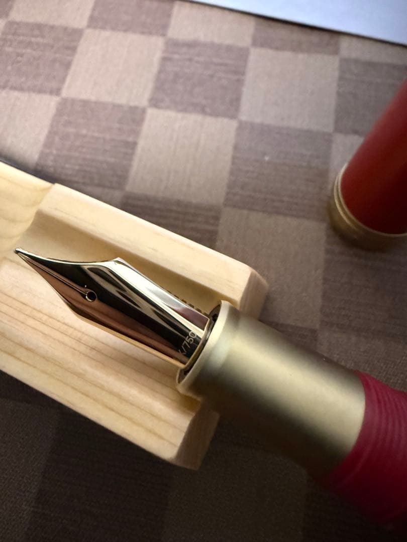 WAGNER限定品、セーラー万年筆、レッド