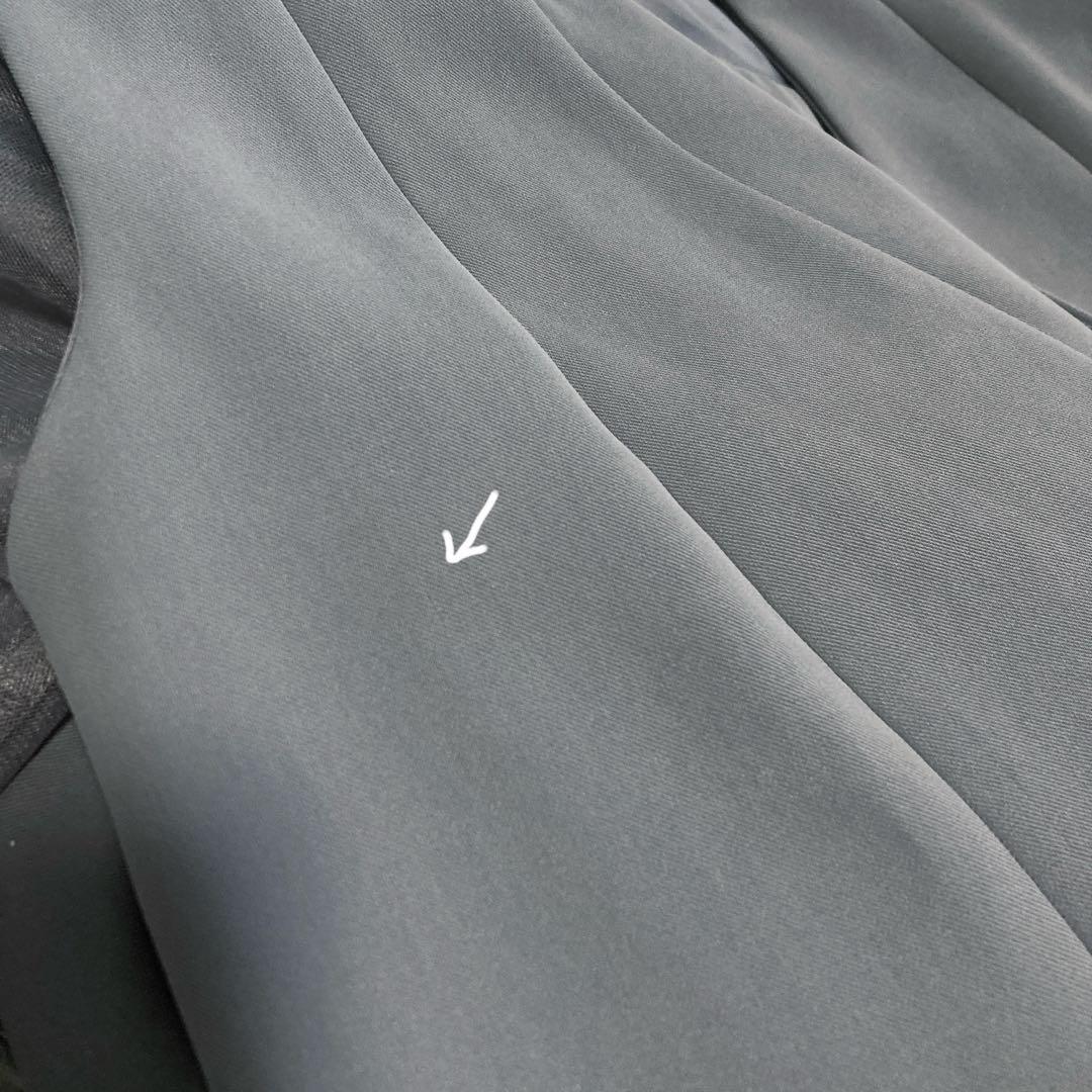 GIRL セットアップ　S グレー　オケージョンドレス　結婚式　パンツドレス