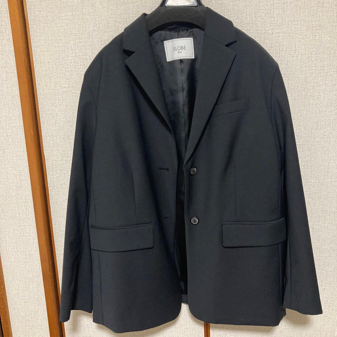 SLOBE IENA Relaxテーラードジャケット　ブラック