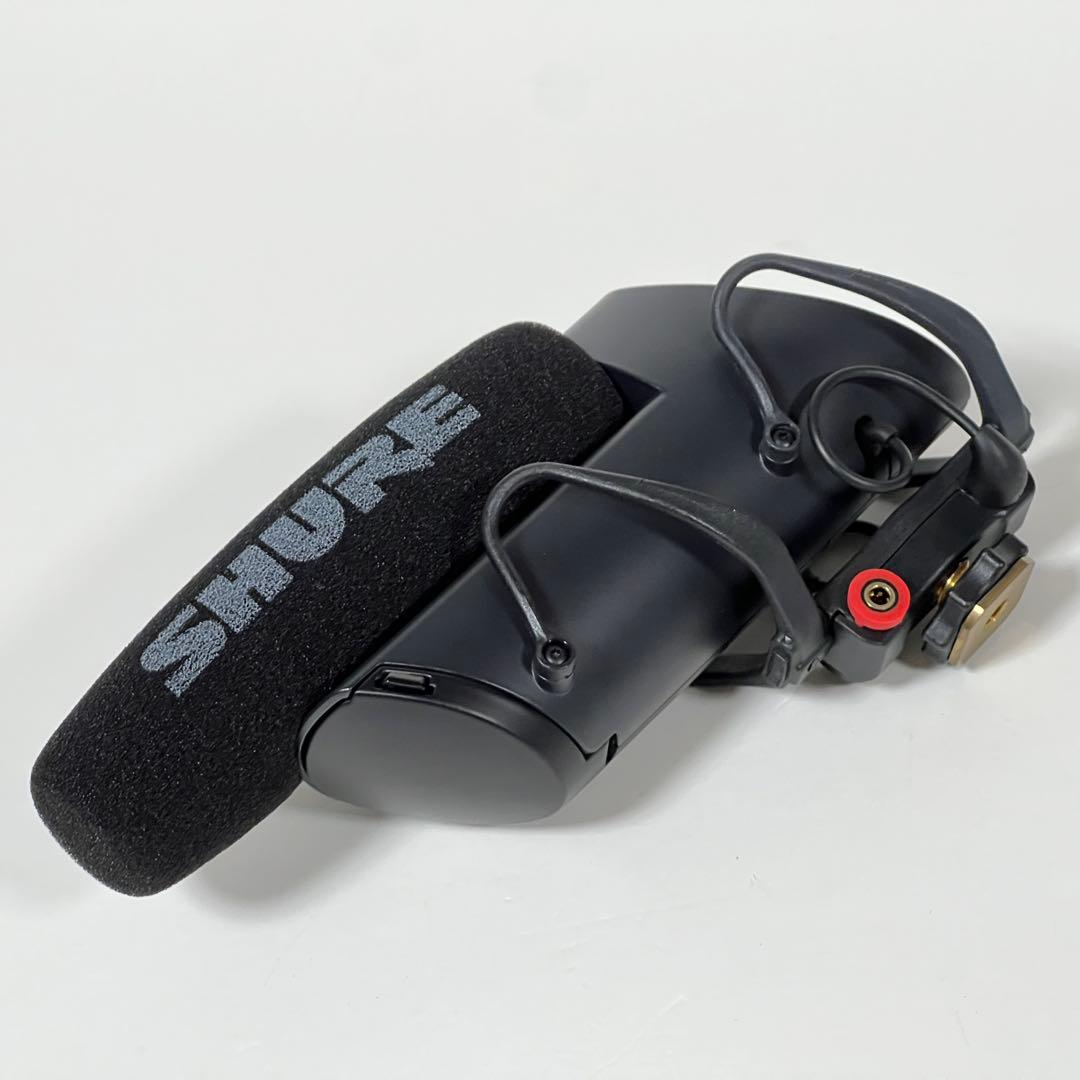 美品　SHURE カメラマウントマイクロホン（国内正規品）